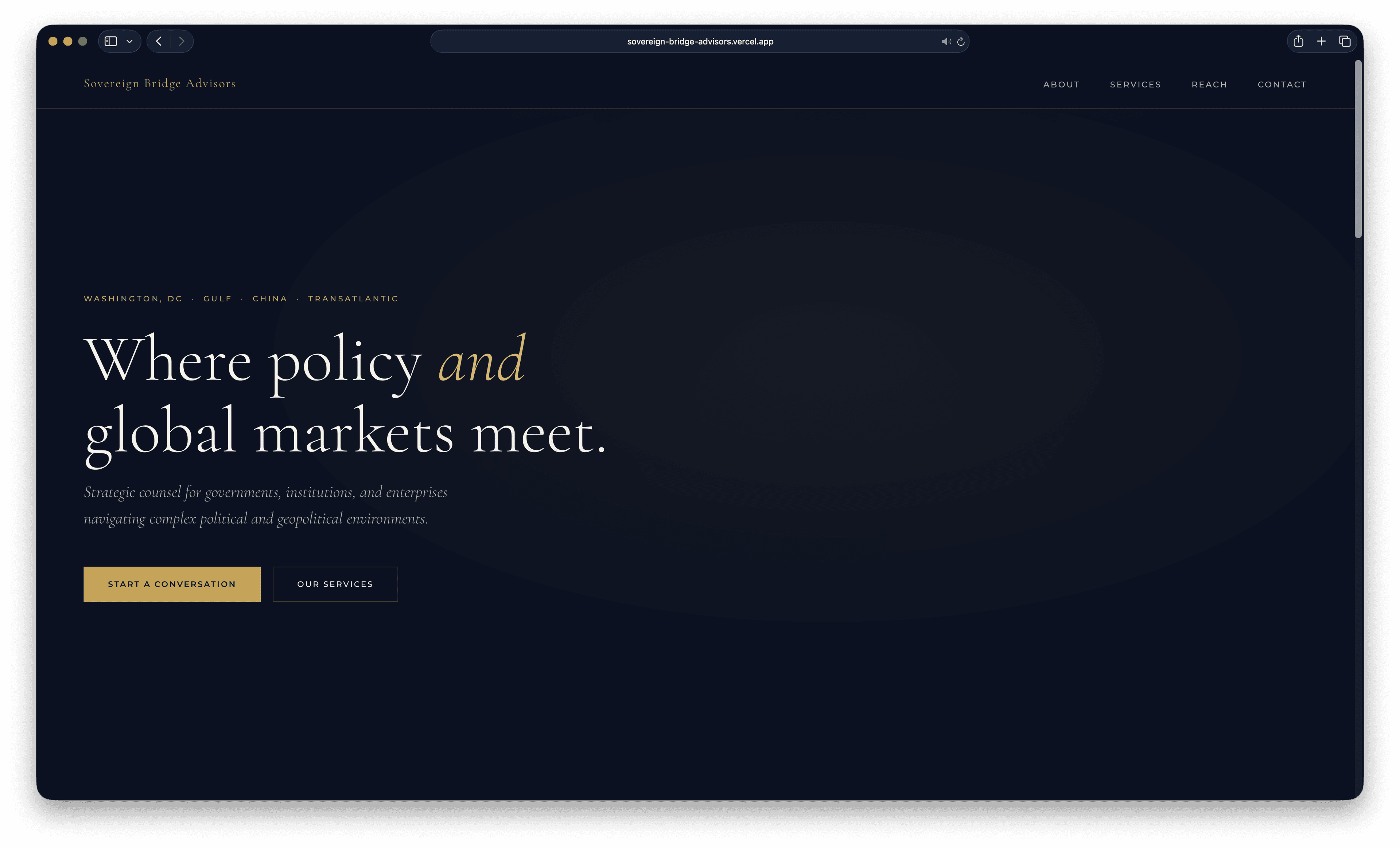 Sovereign Bridge Advisors